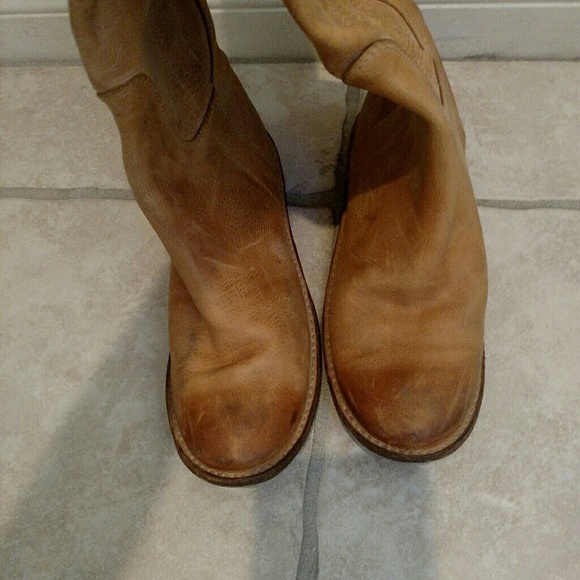 Frye Paige Boots Camel/Saddle EUC - Picture 2 of 5